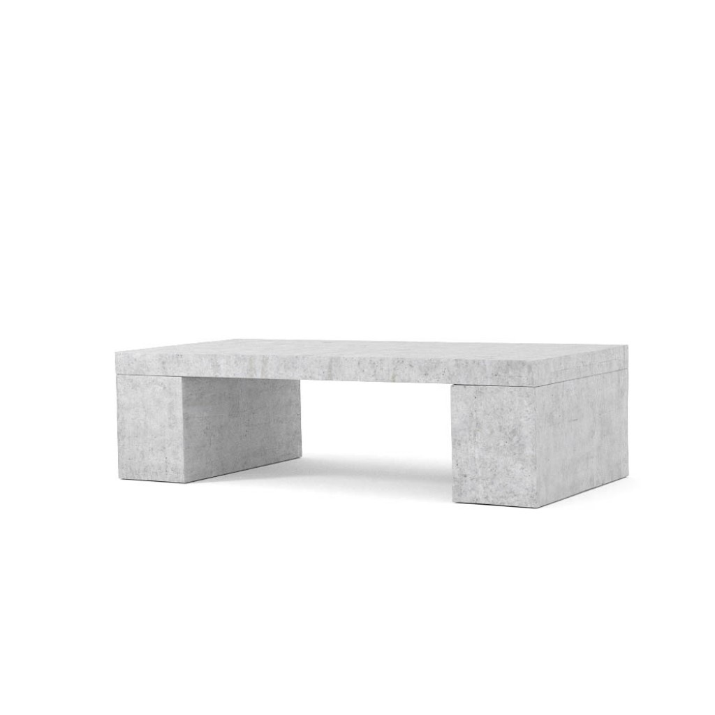 Chocofur concrete bench preview image 1